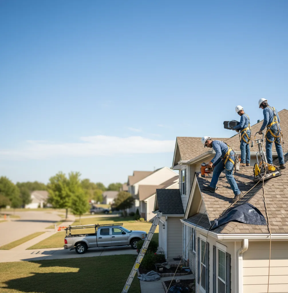 Roof Repair in Olmito